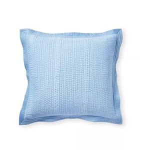 Serena & Lily Sky Blue Quilted Pillow Sham